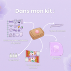 Kit téléphone Lilas Glow