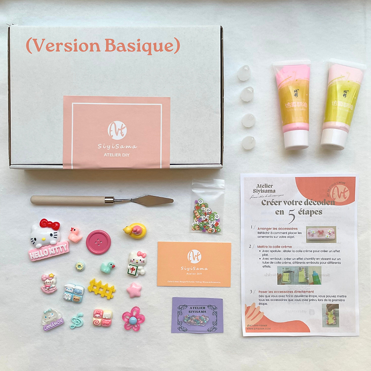 Kit coque de téléphone à personnaliser