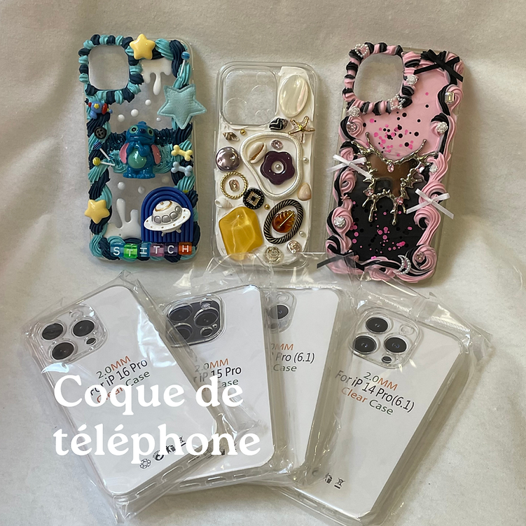 Kit coque de téléphone à personnaliser