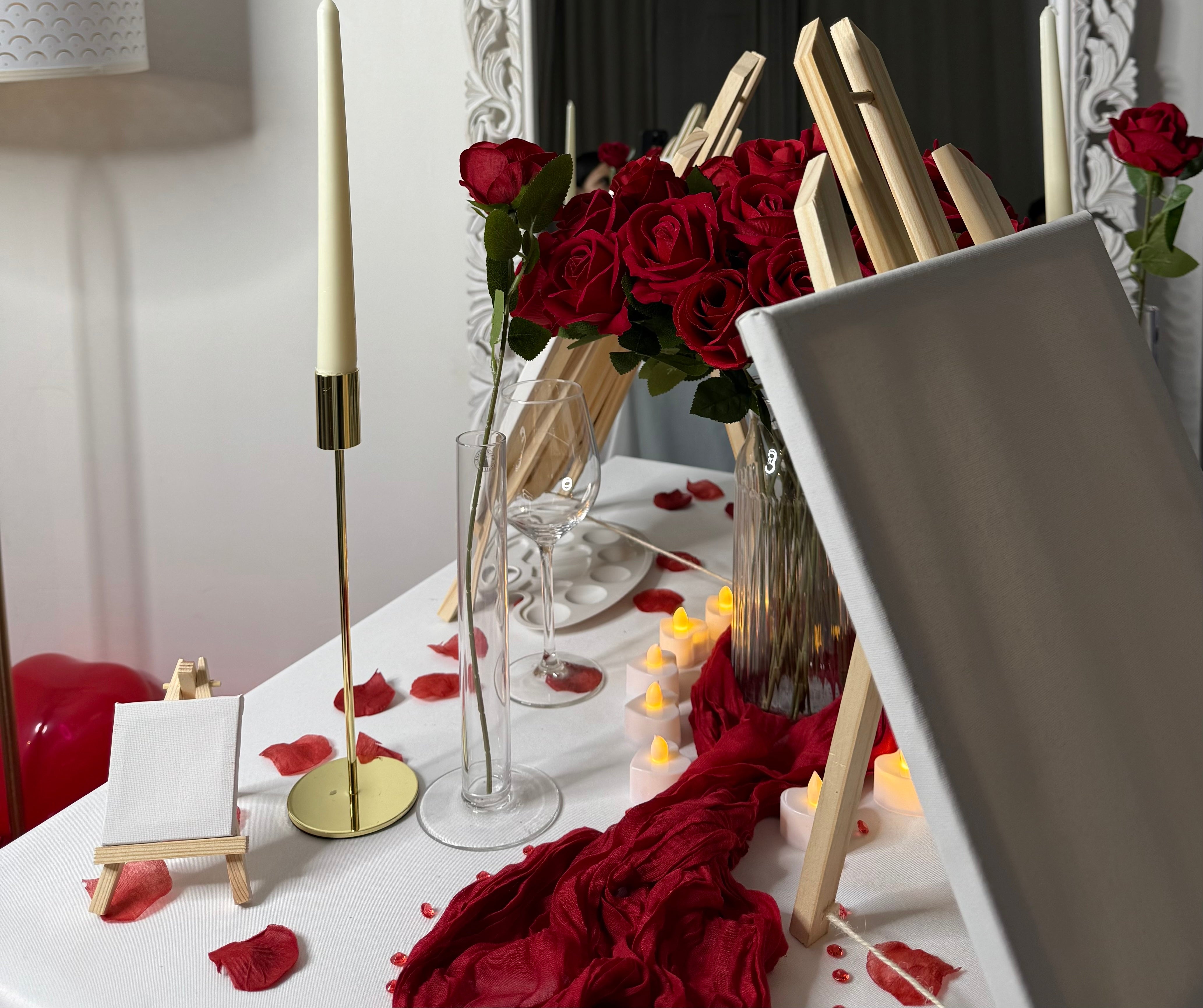 Rouge d’Amour — table de jour